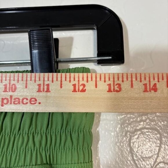 Albion Jogger Pants Womens XS Petite Green Elastic Waist Cuffed Pockets Athletic - Picture 6 of 8